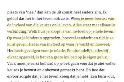 op deze afbeelding zie je een quote uit het boek Duur huis nooit thuis