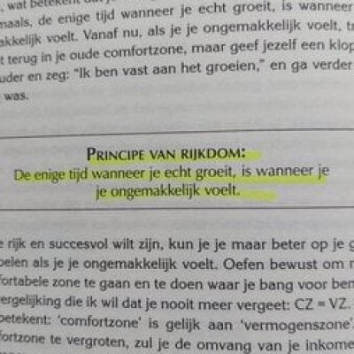 op deze afbeelding zie je een quote uit het boek Het miljonairsbrein ontrafeld